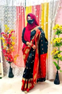 সিল্ক কাতান শাড়ী