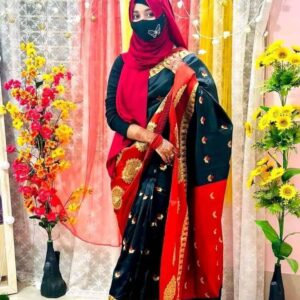 সিল্ক কাতান শাড়ী
