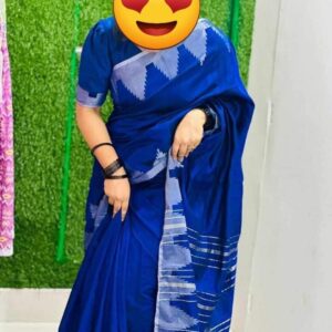 সফ্টসিল্ক টেম্পল তিশা পাইর ধুপিয়ান শাড়ি