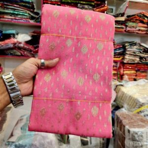মসলিন টিস্যু জরি জামদানী শাড়ি