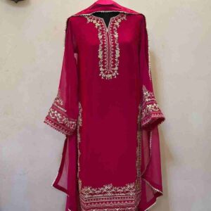 Pakistani Chiffon Luxury suit set